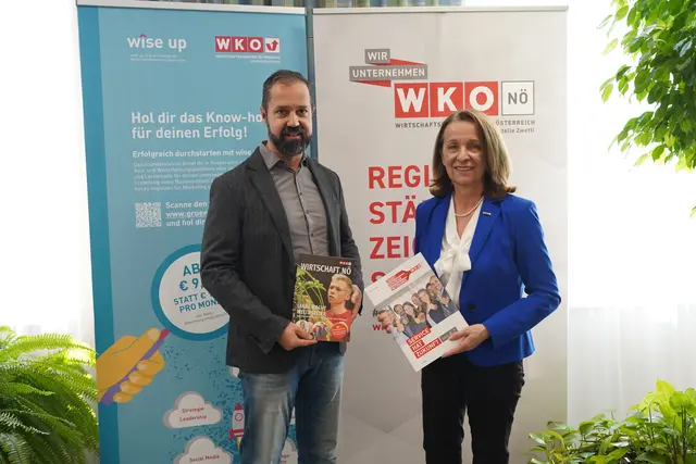 Bezirksstellenleiter Mario Müller-Kaas und Bezirksstellen-Obfrau Anne Blauensteiner  | Foto: Evi Leutgeb