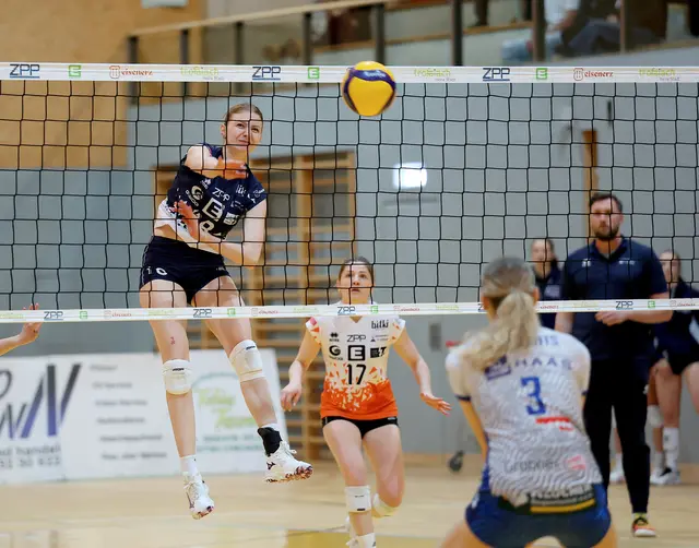 Hoch, höher am höchsten: Theresa Scheitz (Trofaiach), Marvi Pump (Trofaiach) und Laura Keglovits (Hartberg). | Foto: GEPA pictures/Hans Oberländer