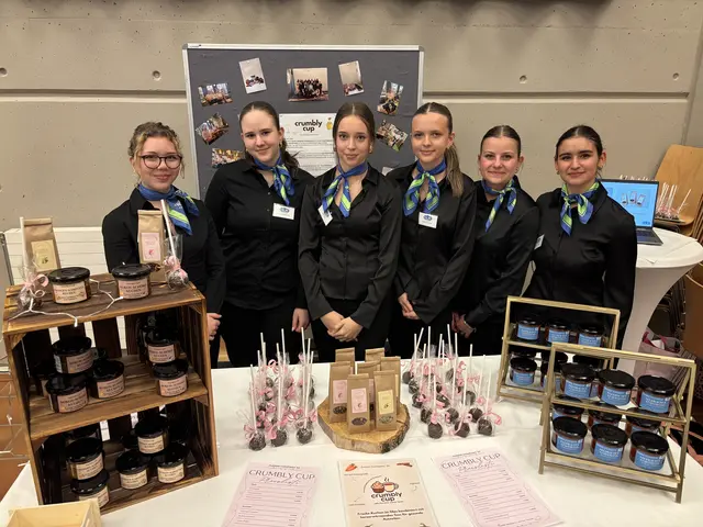 "Crumbly Cup" heißt die Junior Company der Schülerinnen der 3a-Klasse. | Foto: MeinBezirk