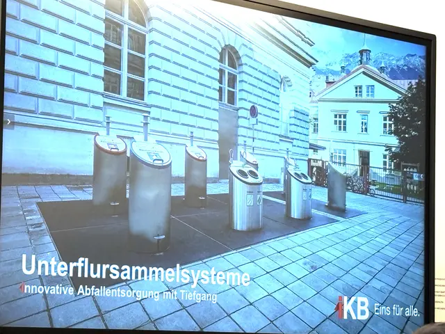 Der Müll verschwindet im 