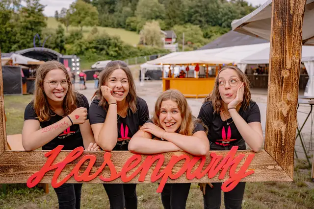 In Gramastetten herrschte 2025 bei der Hasenparty beste Stimmung. | Foto: mymomentsphotography / Landjugend Gramastetten