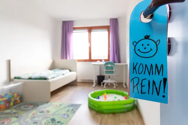 So sehen die Zimmer der Kinder aus. | Foto: Jugend am Werk/Mörtl