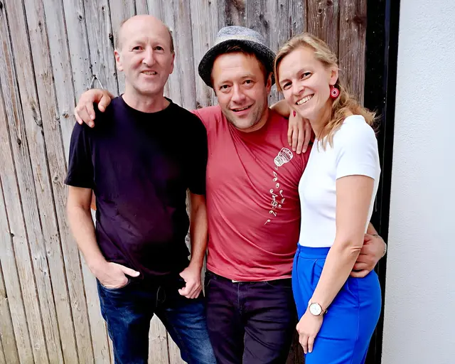 Innen.Drin: Sepp Braun, Hansi und Daniela Reiter | Foto: c)privat