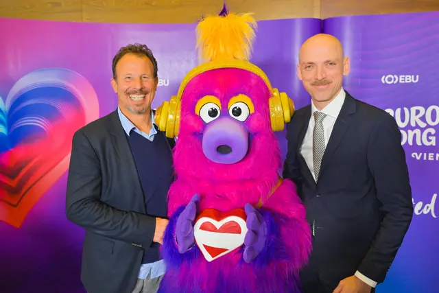 ESC-Executive-Producer Michael Krön, Thomas Waldner (Geschäftsführer der Wiener Stadthalle). | Foto: ORF/Thomas Ramstorfer