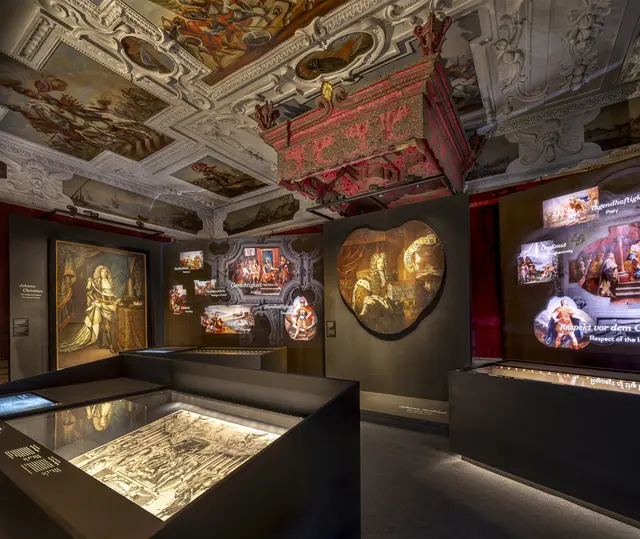 Im vergangenen Jahr beleuchtete „Ambition &amp; Illusion. Schloss Eggenberg: Inszenierung der Welt“ die Geschichte der Familie Eggenberg. Mit dieser Ausstellung hat es erstmals ein österreichisches Museum auf die Shortlist des renommierten "Museums + Heritage Award" geschafft. | Foto: Thijs Wolzak