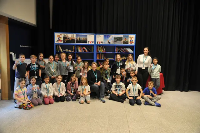 Energiegeladene Lesenacht für die Schülerinnen und Schüler der Volksschule Wullersdorf im EVN-Wärmekraftwerk Theiß. | Foto: EVN 
