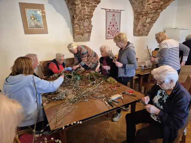 Als Lehrerinnen fungierten Elli Rachoinig, Traude Weinzerl und Frieda Guntschnig. | Foto: Seniorenbund St. Paul