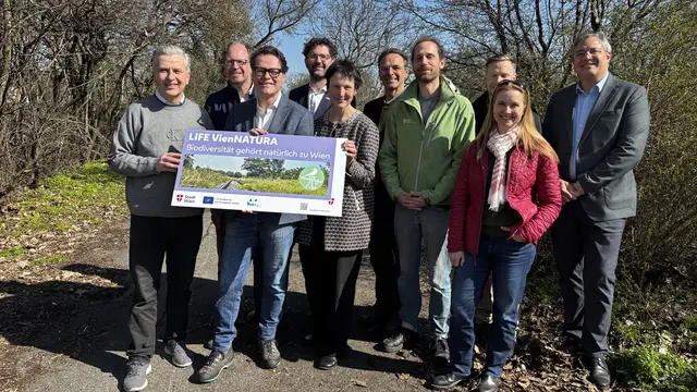 Gemeinsam mit dem Naturhistorischen Museum, Birdlife Austria und ICLEI Europe setzt die Stadt ein großes Naturschutzprojekt in Breitenlee um. | Foto: Andreas Pölzl/MeinBezirk