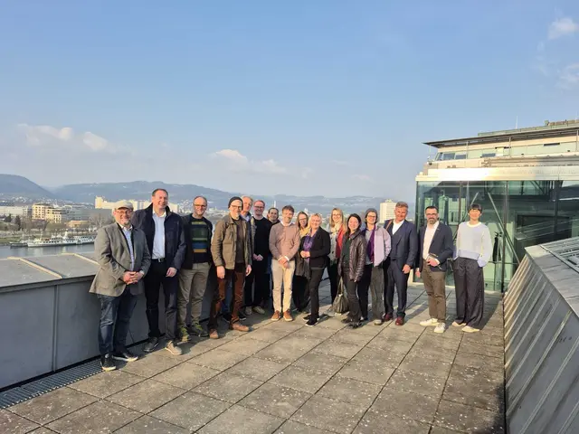 Eine Delegation aus dem Salzkammergut beim Besuch in der Kunstuni Linz. | Foto: WKO Gmunden