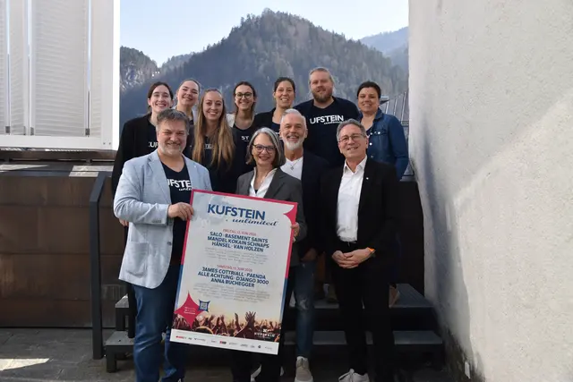 Das "Kufstein unlimited" ist nur dank des starken Teams aus Organisator:innen, Partner:innen und Helfer:innen möglich. | Foto: Barbara Fluckinger
