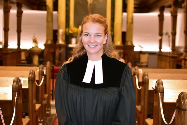 Julia Schnizlein ist die Pfarrerin in der Lutherischen Stadtkirche in der Dorotheergasse. | Foto: Maximilian Spitzauer