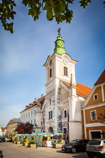 Das Rathaus am Sparkassenplatz in Zwettl. | Foto: fotozwettl.at