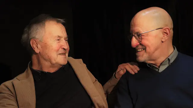 Engelbert Obernosterer mit Peppe Mairginter | Foto: Ingo Ortner