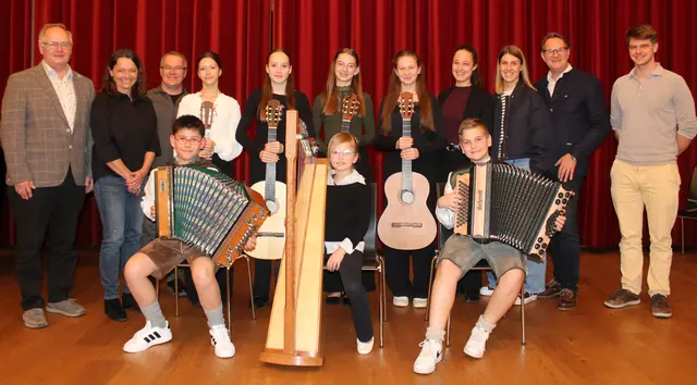 Die Musikschule Hartberg kann sich über sieben Siegerinnen und Sieger bei Prima la Musica 2026 freuen. | Foto: Musikschule Hartberg