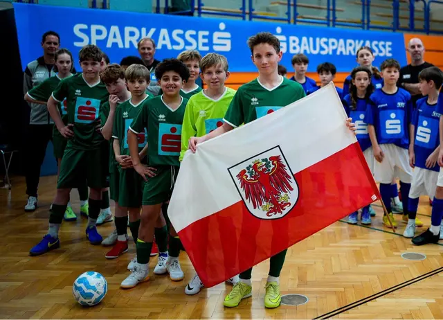 Die SMS Kitzbühel vertrat Tirol erstmals bei Schülerliga-Bundesmeisterschaften | Foto: Sparkasse-Schülerliga/Johannes Friedl