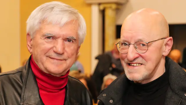 Alfred Meschnigg mit Peppe Mairginter | Foto: Ingo Ortner