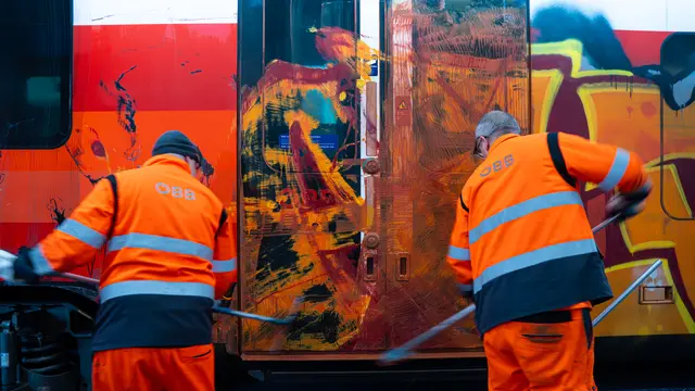 Die Kosten sanken auf 2,2 Millionen Euro, nach 4,5 Millionen Euro im Jahr davor. Gleichzeitig stieg die Zahl der Vorfälle leicht auf 2.859 Fälle. | Foto: ÖBB/Tuma
