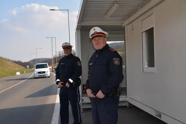 Beim Grenzübertritt Rattersdorf. | Foto: MeinBezirk/Rosenberger Victoria