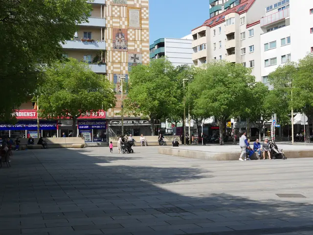 Die Meidlinger Hauptstraße wird entsiegelt. | Foto: BV 12/Lucas Mallinger