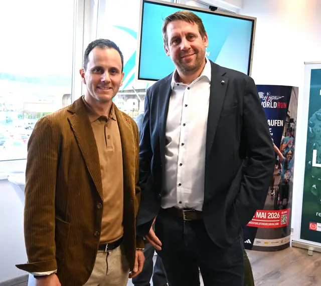 Philipp Schörghofer und Anton Ostermayer. | Foto: Josef Wind