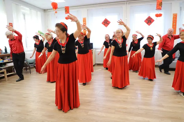 Beim traditionellen Laternenfest wurden verschiedene Kulturen gefeiert.   | Foto: Klub+ All in Ottakring