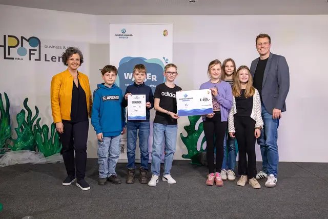 Schüler der Mittelschule Neukirchen bei Altmünster. | Foto: Land OÖ/Margot Haag