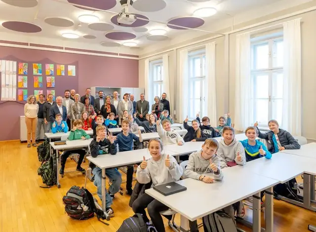Am Campus in der Ringstraße geht die Sanierung in die finale Runde. | Foto: Stadtgemeinde Feldbach