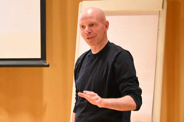 Landesobmann Stellvertreter Björn Striessnig versuchte die Lage zu beruhigen.  