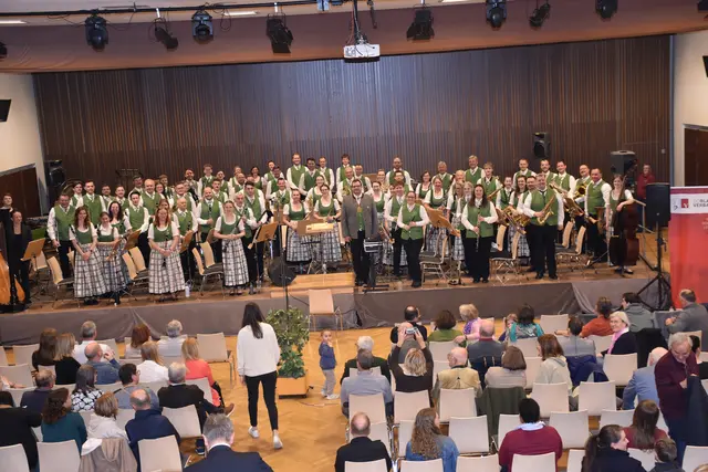 Bezirks-Konzertwertung in Mauthausen. Stadtkapelle Perg.  | Foto: Robert Zinterhof