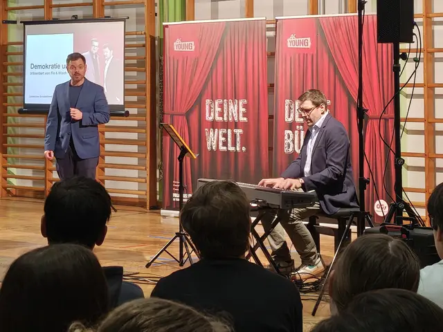 Demokratie &amp; Du! Ein spannendes &amp; informatives Jugendtheater für die Schüler:innen der MS und PTS Hainfeld. | Foto: Madlen Miramontes, AK Niederösterreich