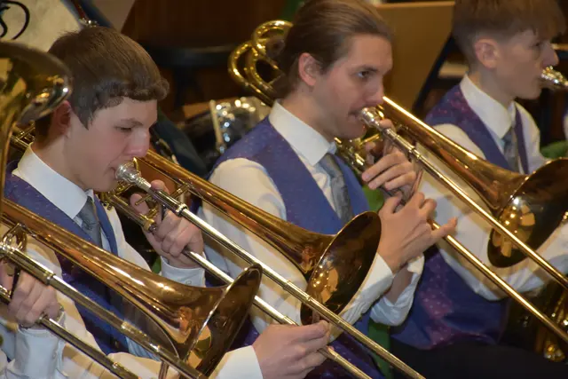 Bezirks-Konzertwertung in Mauthausen. Musikverein Pabneukirchen.  | Foto: Robert Zinterhof