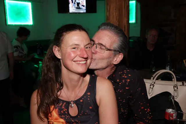 Diese beiden machten nicht nur im Partneroutfit auf der Tanzfläche eine gute Figur. | Foto: MeinBezirk/Michael Blinzer