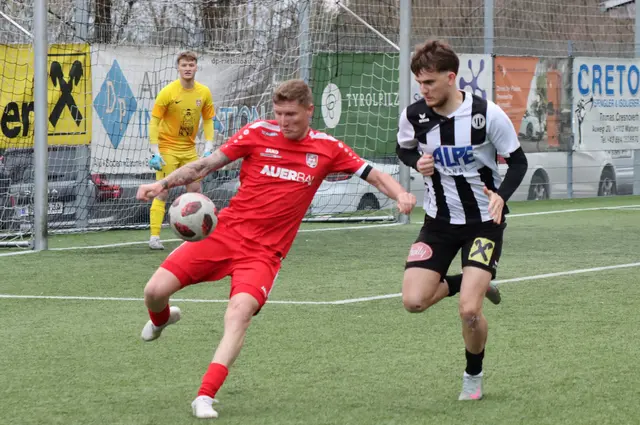 Umhausens Taktik: Hohes Pressing und im Notfall weg mit der Kugel um jeden Preis.