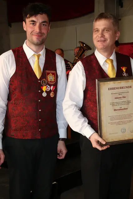 Kapellmeister Michael Halverson und Johann Ohr | Foto: Eduard Wimmer