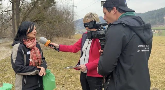 Margareta Untner Vstd.M. der Clean4tler OÖ, Interview im Ennstal TV