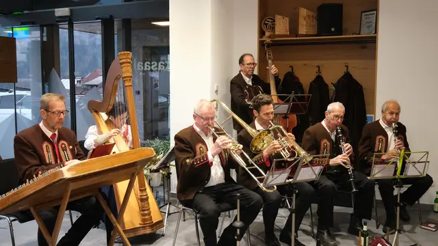 Die Sautner Tanzlmusig umrahmte die Messe und die Jahreshauptversammlung musikalisch