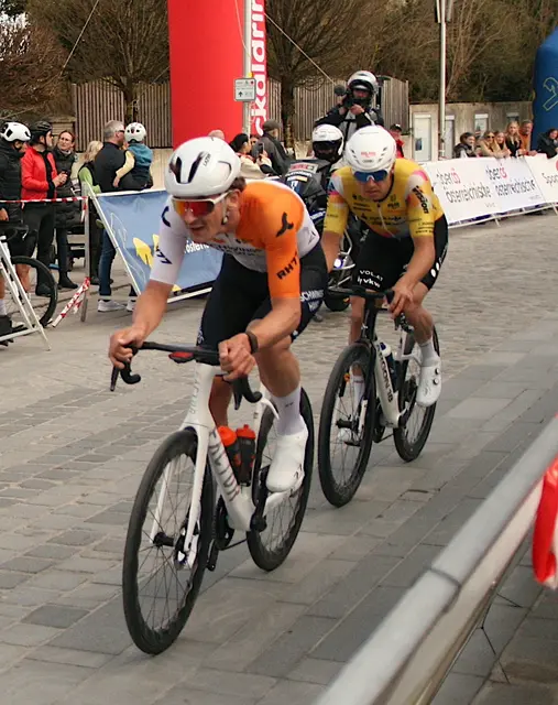 Maximilian Schmidbauer (Team Schwingshandl Intralogistics) sprintete beim Saisonauftakt auf Platz zwei. | Foto: Herbert Schöttl
