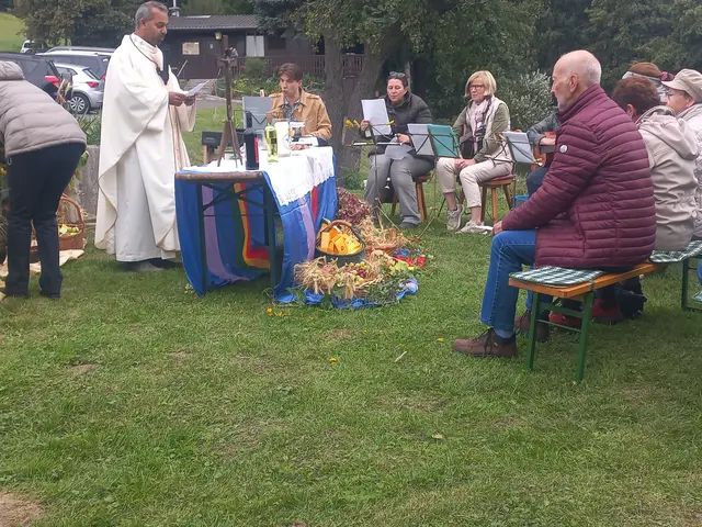 Hier bei einem Gottesdienst anlässlich des Heiligen Petrus, dem Schutzpatron der Fischer, im vergangenen Jahr.  | Foto: Monika Luif