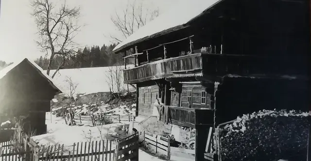 Grüblerhof in Mooswald ca. 1960 | Foto: Evangelisches Forum Fresach