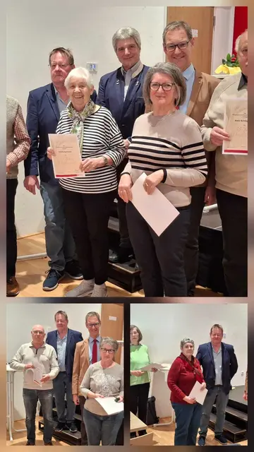 204 Mitglieder feiern ereignisreiches Jahr im Dorfzentrum