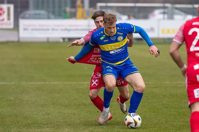 Bad Tatzmannsdorf wehrte sich nach frühem Rückstand in Pinkafeld. Letztlich gab es aber ein klares 7:3 für Pinkafeld. | Foto: SC Pinkafeld/Lukas Köberl