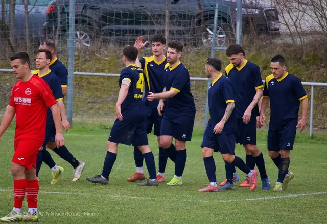 Die SPG Nikitsch/Kroatisch Minihof feierte gegen Forchtenstein einen 3:0-Heimerfolg. | Foto: SPG Nikitsch/Kroatisch Minihof - Betti