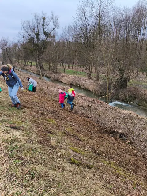 Pfadfindergruppe Linz 8 organisierte Müllsammelaktion