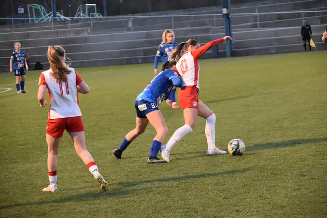 Der Einsatz passte, Red Bulls Salzburg U20 war aber klar das bessere Team. | Foto: MeinBezirk/Michael Strini