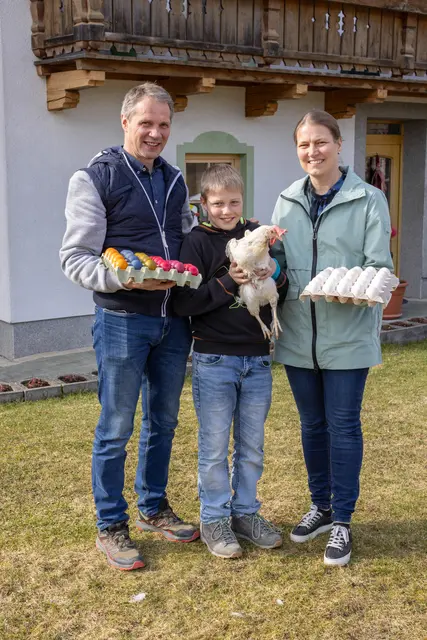 Familie Imlauer, Saalfelden
Siegfried und Regina Imlauer mit Sohn | Foto: SAM/nikolaus faistauer photography