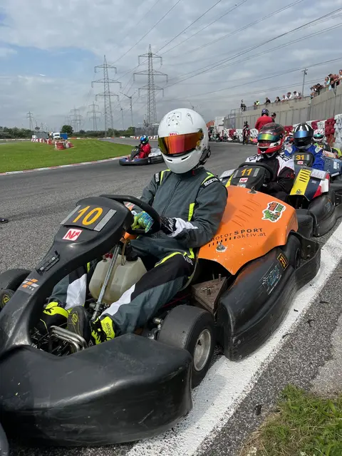 Mit 13 Jahren nahm Jonas Fritz erstmals an Kart-Camps teil. | Foto: Fritz