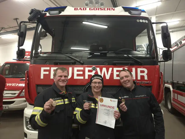Melanie Ischlstöger schreibt Geschichte bei der Feuerwehr