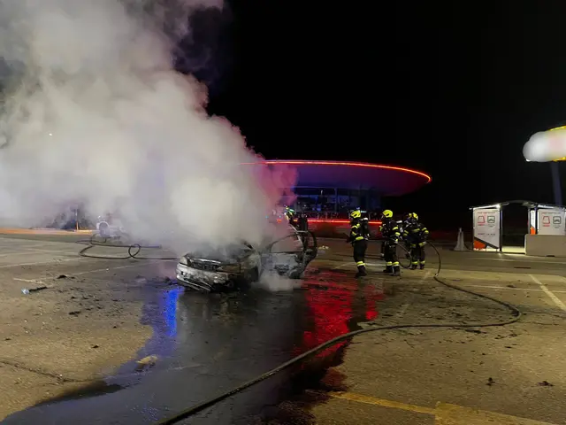 Die Feuerwehren St. Jakob im Rosental und Dolintschach wurden zum Einsatz alarmiert. | Foto: Feuerwehr St.Jakob im Rosental