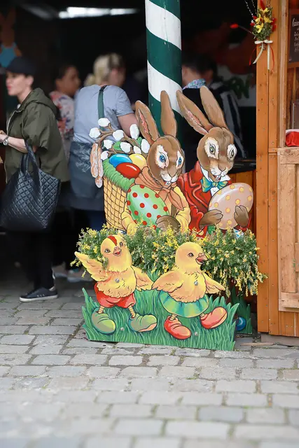 Was auf keinem Ostermarkt fehlen darf. | Foto: Nicole Kawan
