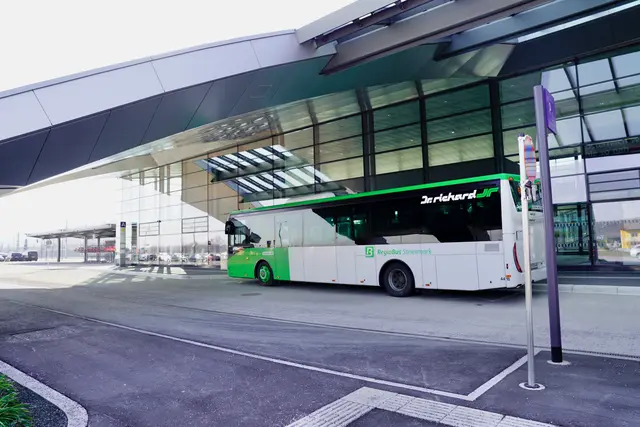 Eine neue Buslinie fährt vom Bahnhof nach Deutschlandsberg. | Foto: MeinBezirk/Simon Michl